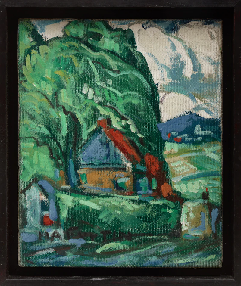 Marc-Aurèle Fortin, Sainte-Rose, oil on canvas - view 2