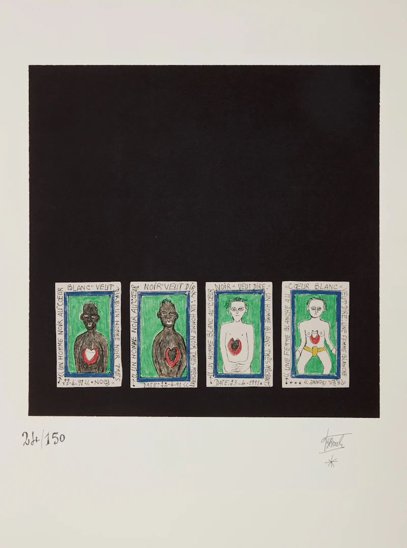 David Alexander Colville, Berlin Bus, offset lithograph, 1993 - view 3