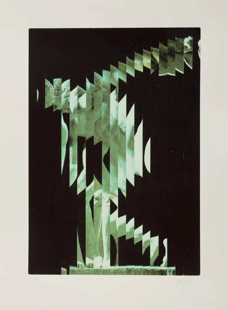 David Alexander Colville, Berlin Bus, offset lithograph, 1993 - view 5