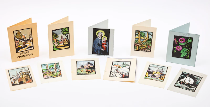 Assorted Cards, Prints & Originals by Muriel Stark