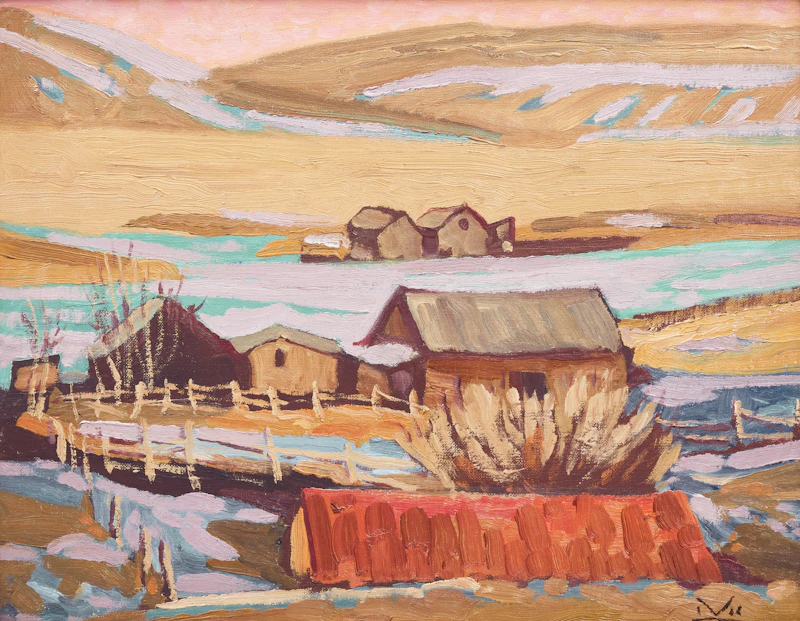 Old Ranch West of Nanton by Illingworth Holey Kerr