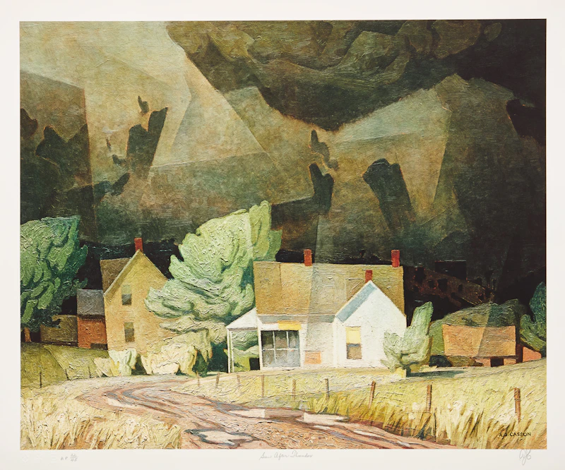 Alfred Joseph Casson, Ontario: A Complete Set of 30 Prints, 30 photolithographic reproductions - view 3
