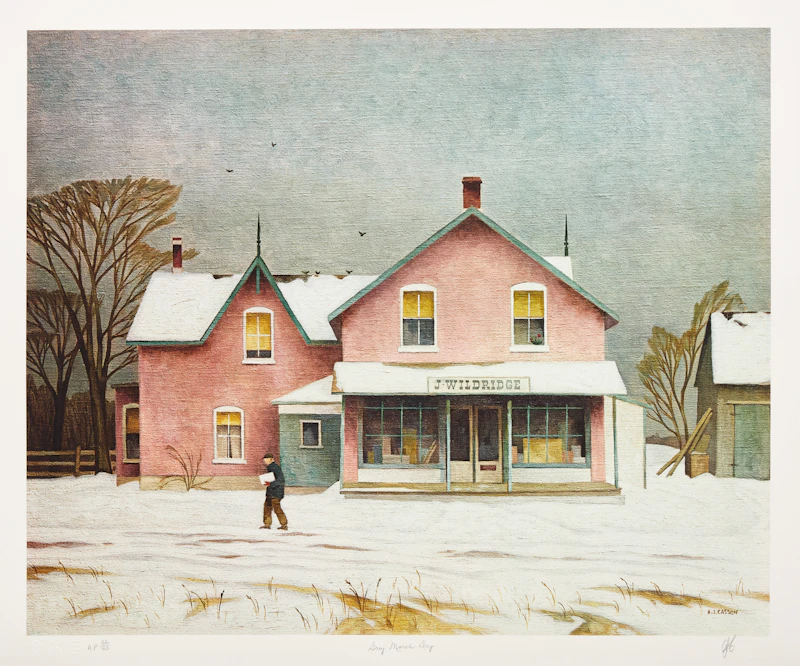 Alfred Joseph Casson, Ontario: A Complete Set of 30 Prints, 30 photolithographic reproductions - view 7