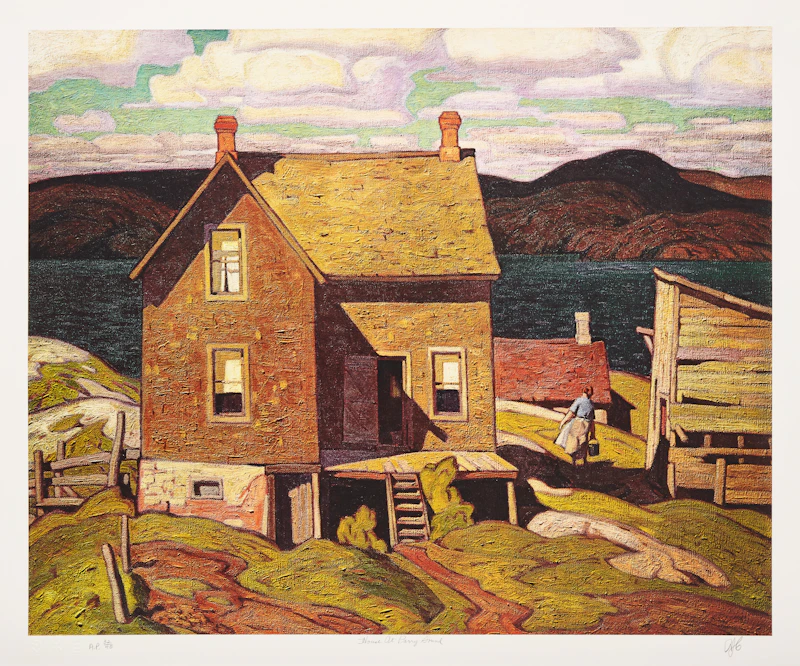 Alfred Joseph Casson, Ontario: A Complete Set of 30 Prints, 30 photolithographic reproductions - view 8
