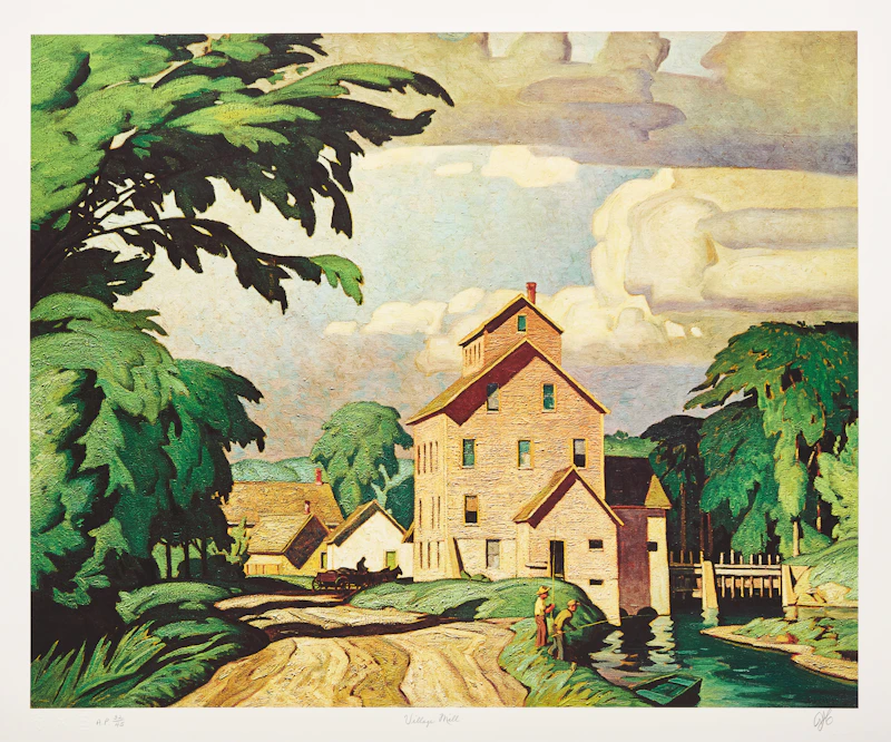 Alfred Joseph Casson, Ontario: A Complete Set of 30 Prints, 30 photolithographic reproductions - view 9