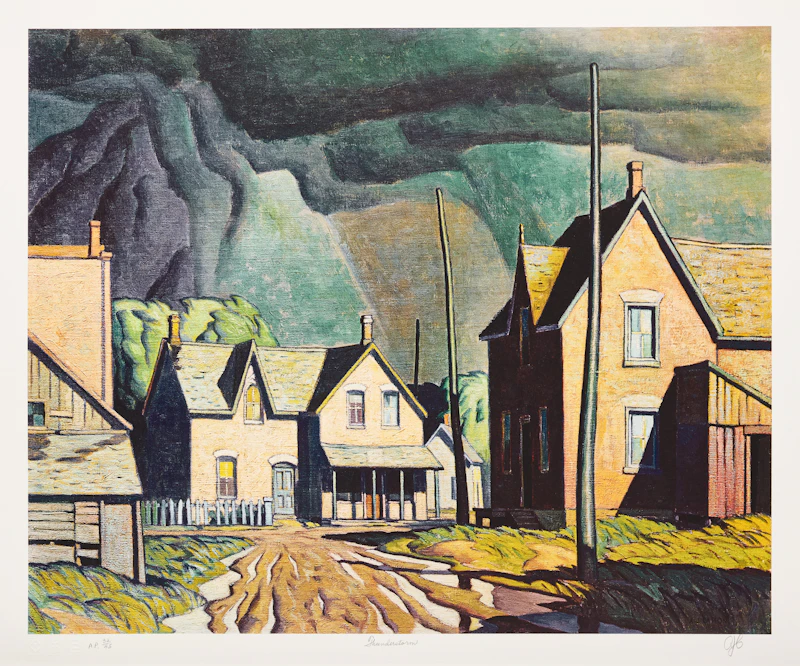 Alfred Joseph Casson, Ontario: A Complete Set of 30 Prints, 30 photolithographic reproductions - view 10