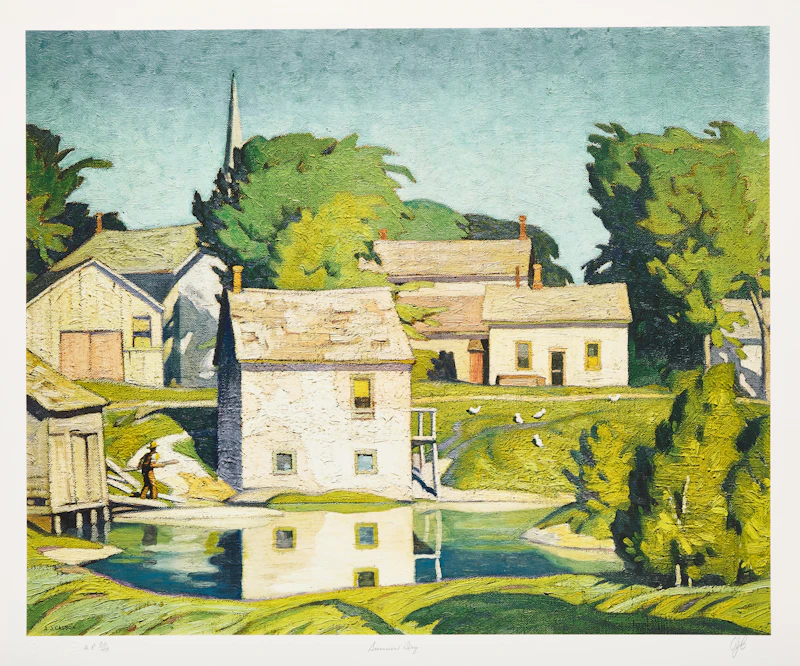 Alfred Joseph Casson, Ontario: A Complete Set of 30 Prints, 30 photolithographic reproductions - view 11