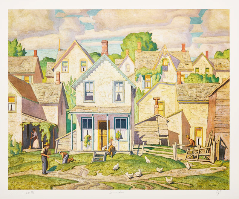 Alfred Joseph Casson, Ontario: A Complete Set of 30 Prints, 30 photolithographic reproductions - view 17