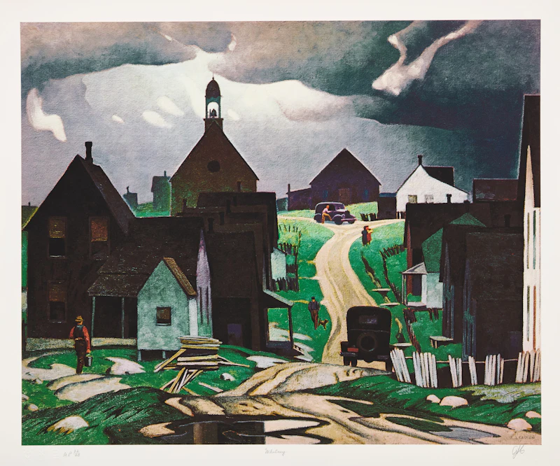 Alfred Joseph Casson, Ontario: A Complete Set of 30 Prints, 30 photolithographic reproductions - view 18
