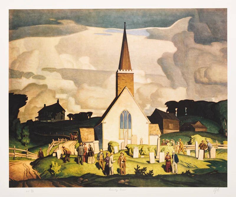 Alfred Joseph Casson, Ontario: A Complete Set of 30 Prints, 30 photolithographic reproductions - view 19