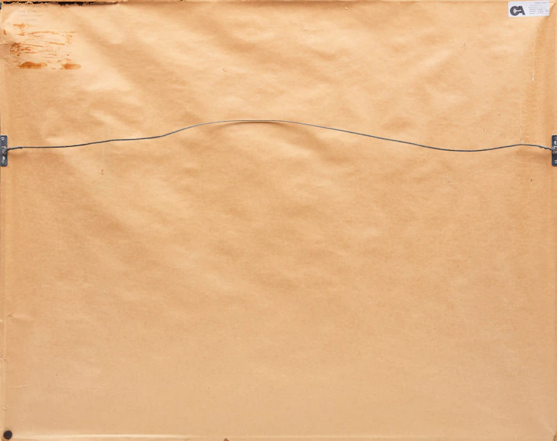 David Bierk, Aurora Study I, oil on paper, 1986 - view 3