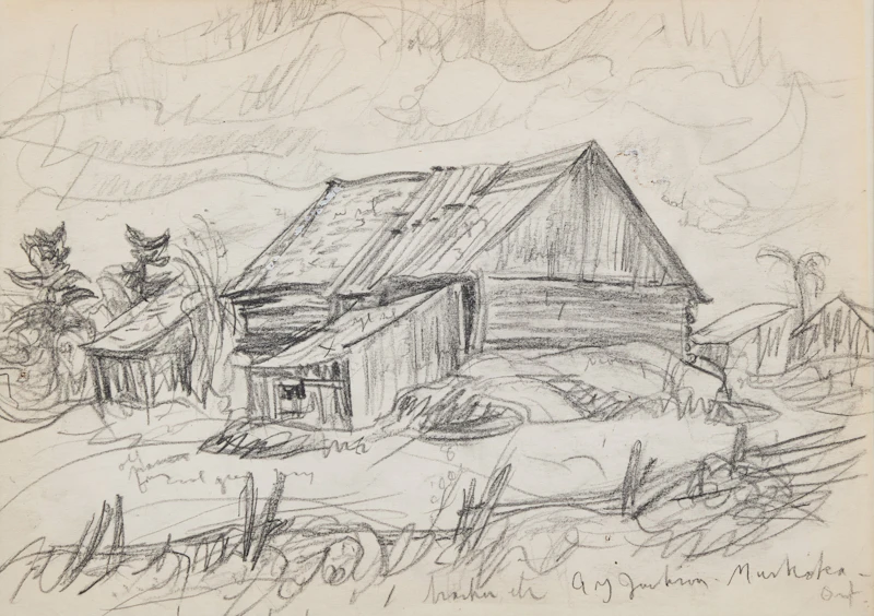 Alexander Young Jackson, Muskoka, Ont., graphite