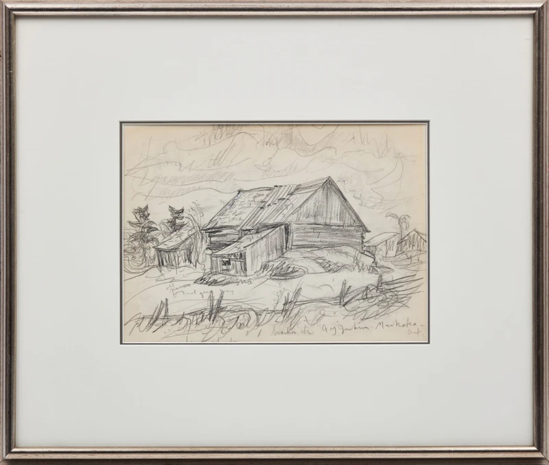 Alexander Young Jackson, Muskoka, Ont., graphite - view 2