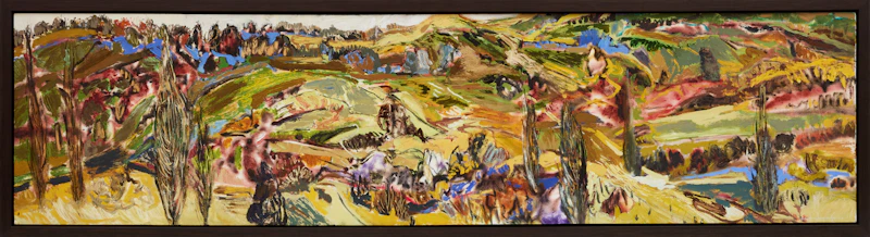 David T. Alexander, Spikes in the Commonage, acrylic on canvas, 2008 - view 2