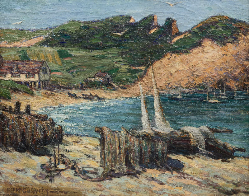 Dawn at Percé, Quebec by Florence Helena McGillivray