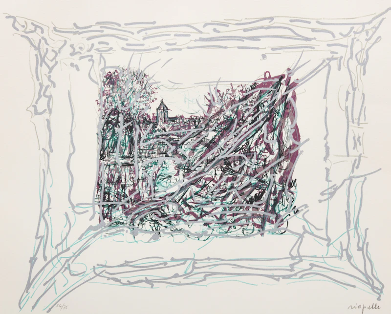 Vu de l'île by Jean Paul Riopelle
