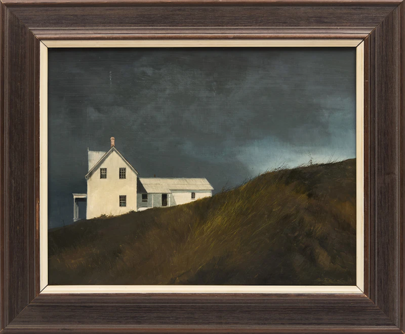 Geoffrey Allan Rock, Approaching Storm, oil on board, 1967 - view 3