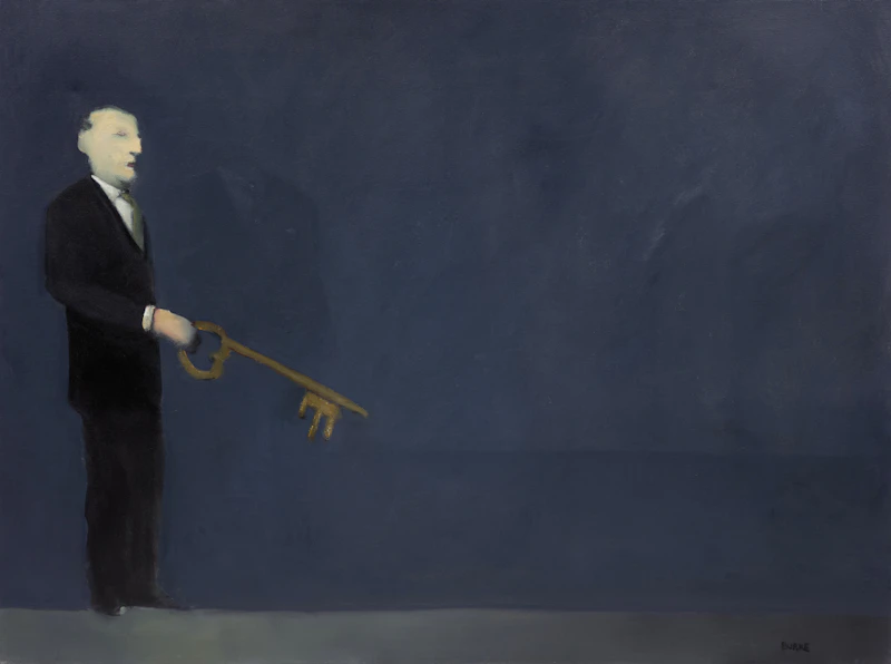 Brian Burke, The Only Game in Town, 1991-2007, oil on canvas