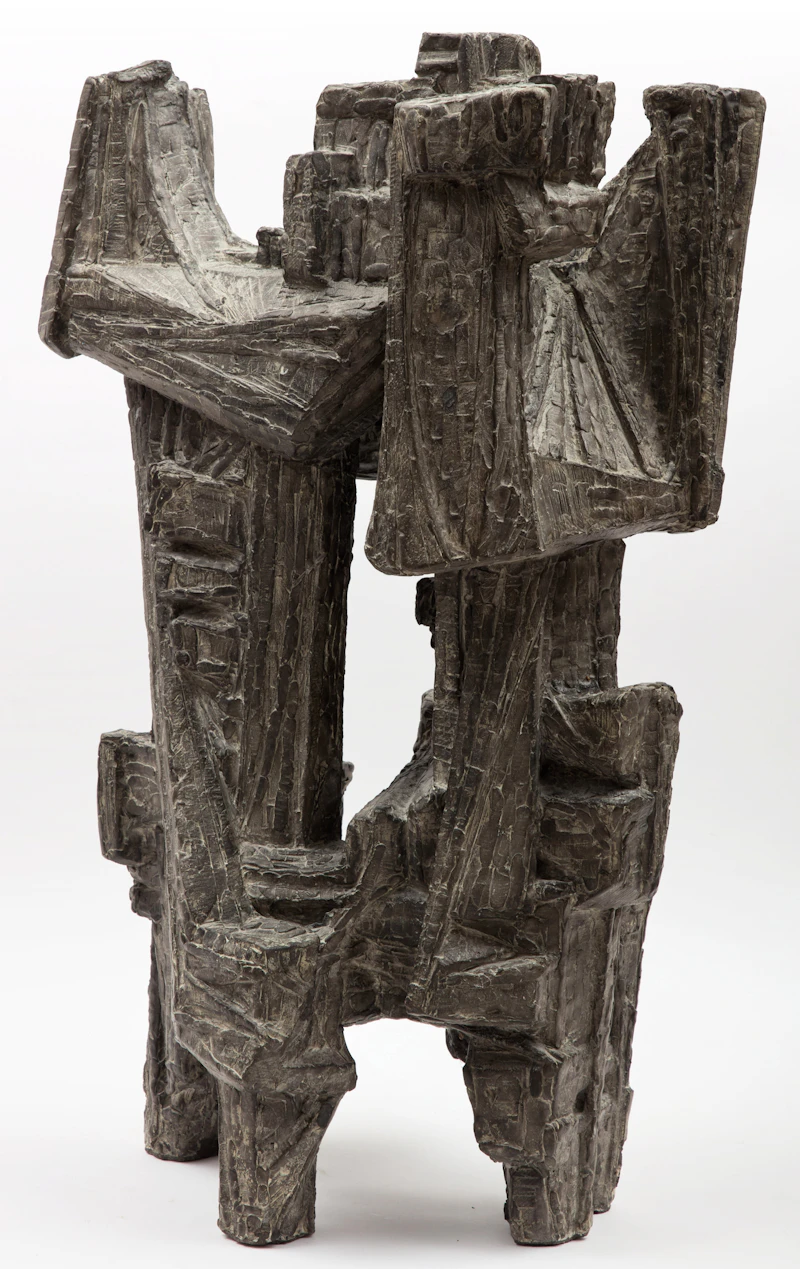 Patricia Fulford, Untitled Abstract, cement fondue - view 3
