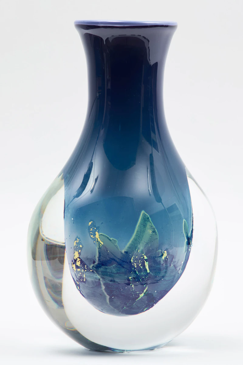 Toan Klein, Untitled (Blue Mountains), coloured glass - view 3