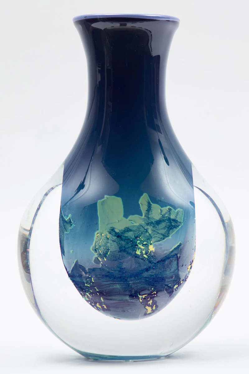 Toan Klein, Untitled (Blue Mountains), coloured glass - view 4
