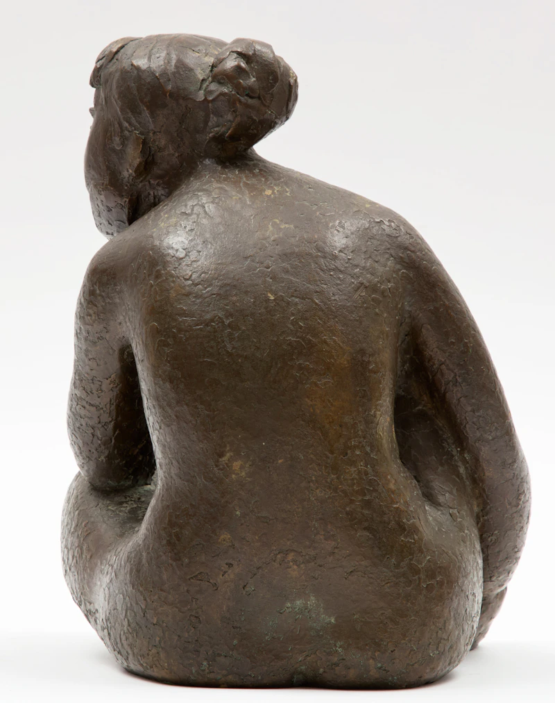 Leo Mol, Seated Female Nude, 1973, bronze - view 4