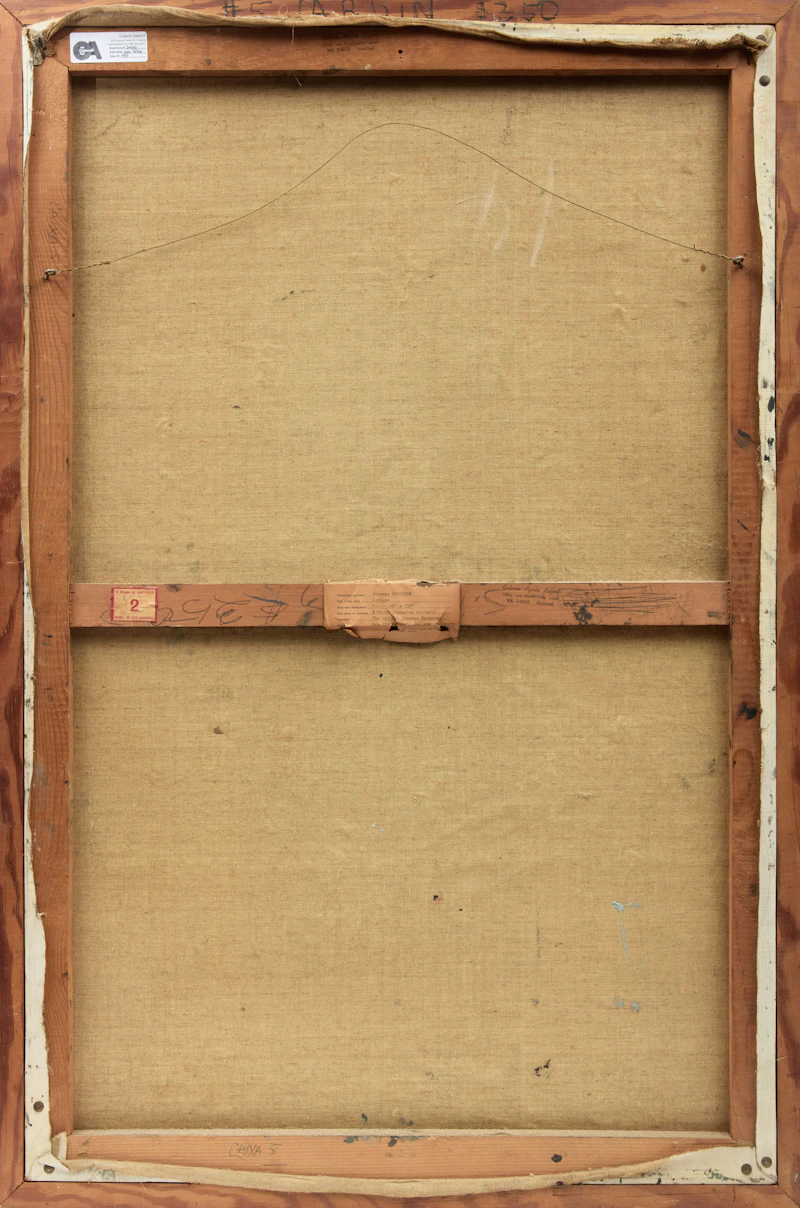Suzanne Bergeron, Jardins, oil on canvas - view 3