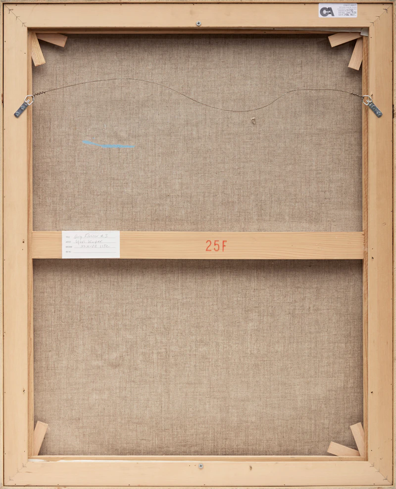 Yuri Kuper, Dry Flower #3, mixed media on canvas - view 3