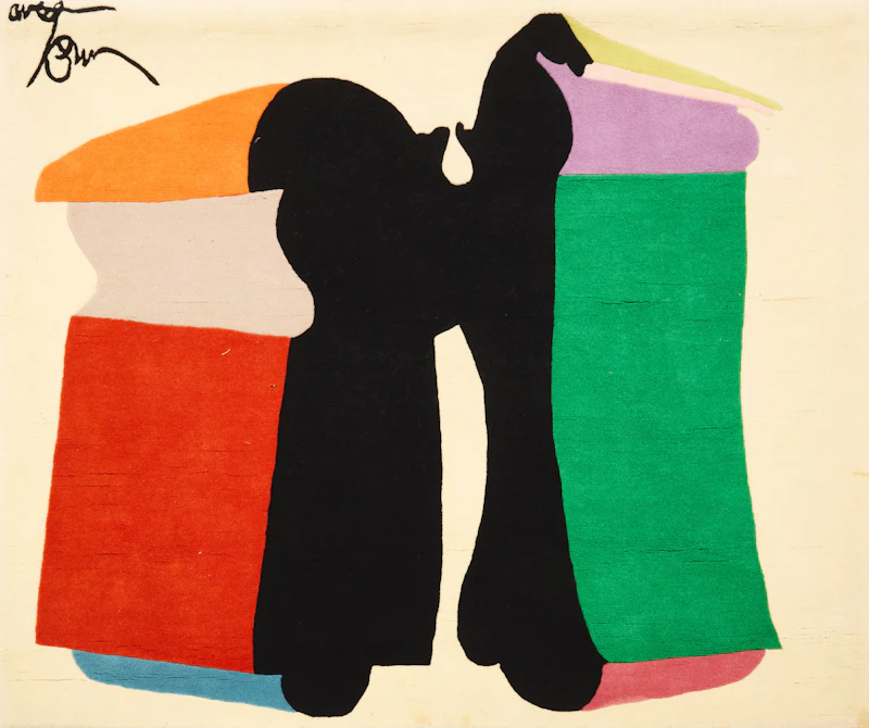 Harold Barling Town, Toy Horse #136, acrylic fibre tapestry, 1984 - view 1