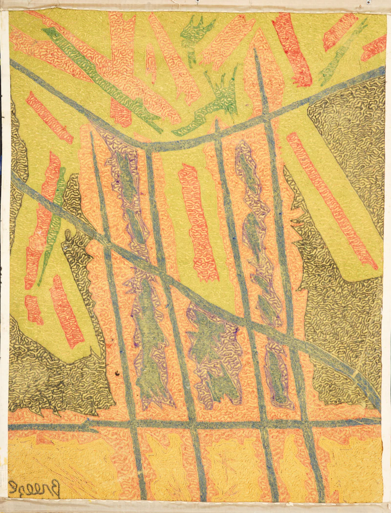 Claude Breeze, Untitled, acrylic fibre tapestry, 1976 - view 3