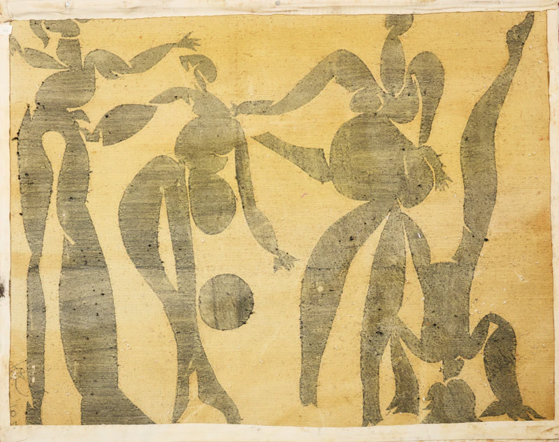 Harold Barling Town, Untitled (Vale Variation), acrylic fibre tapestry, 1976 - view 3