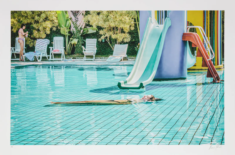 Yuri Dojc, Recess in Blue, digital print - view 2
