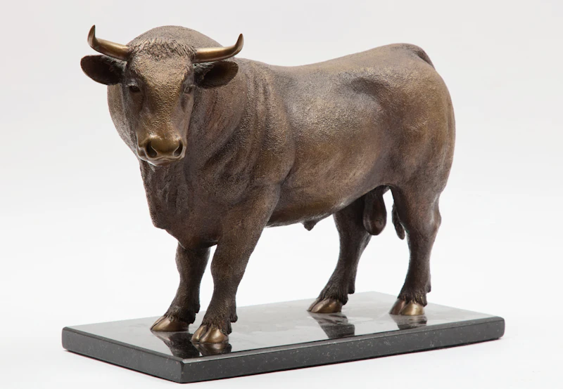 Peter Sloan, Bull, bronze - view 2