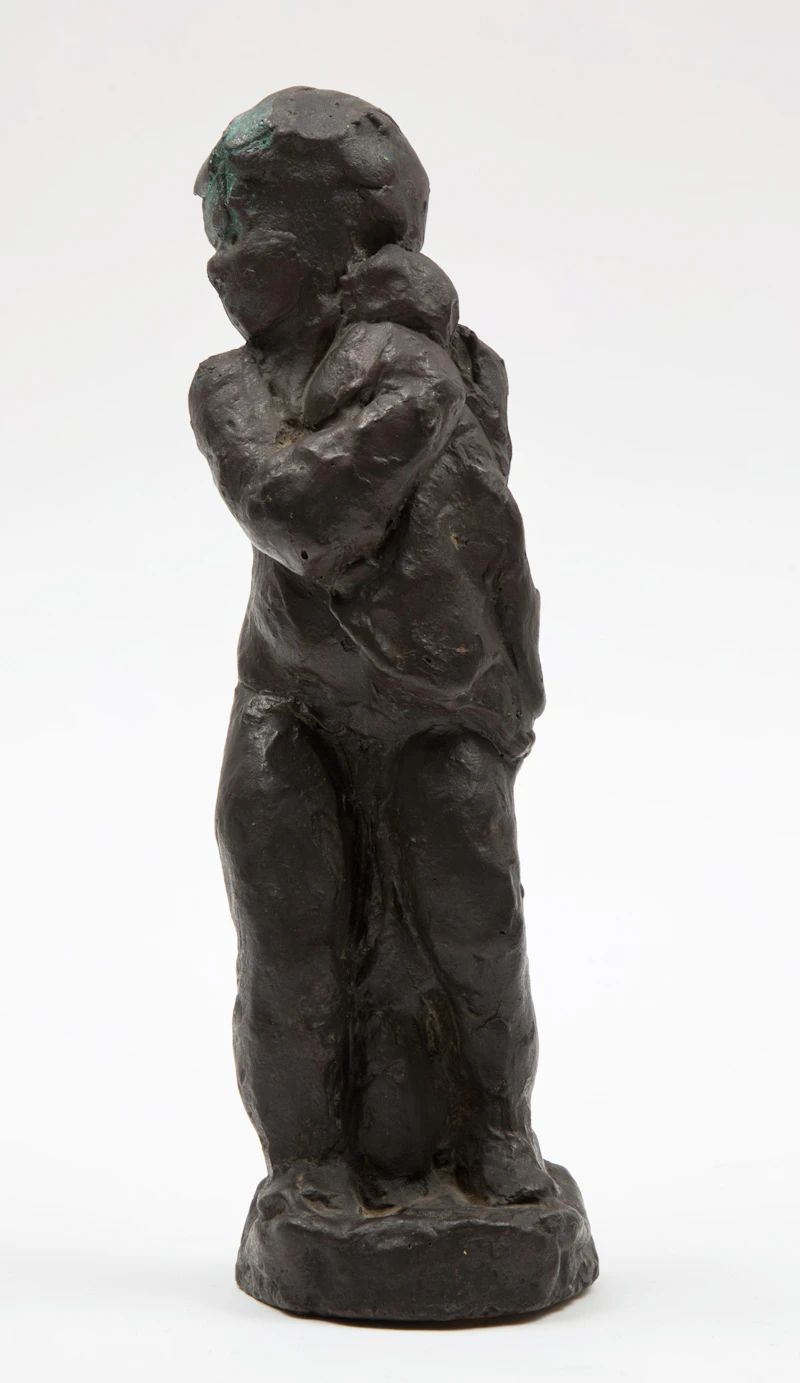 Florence Wyle, Maquette of Standing Child, circa 1920, bronze - view 2