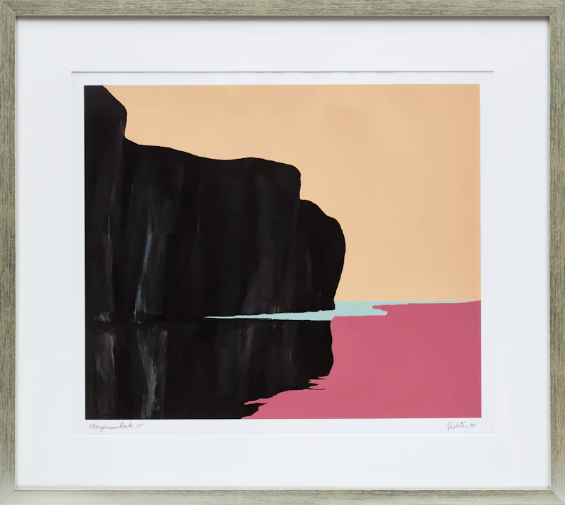Charles Pachter, Mazinaw Rock, giclée on paper, 2020 - view 2