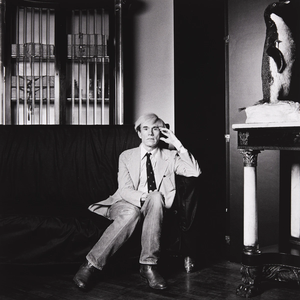 Marcus Leatherdale, Andy Warhol, inkjet print on archival paper