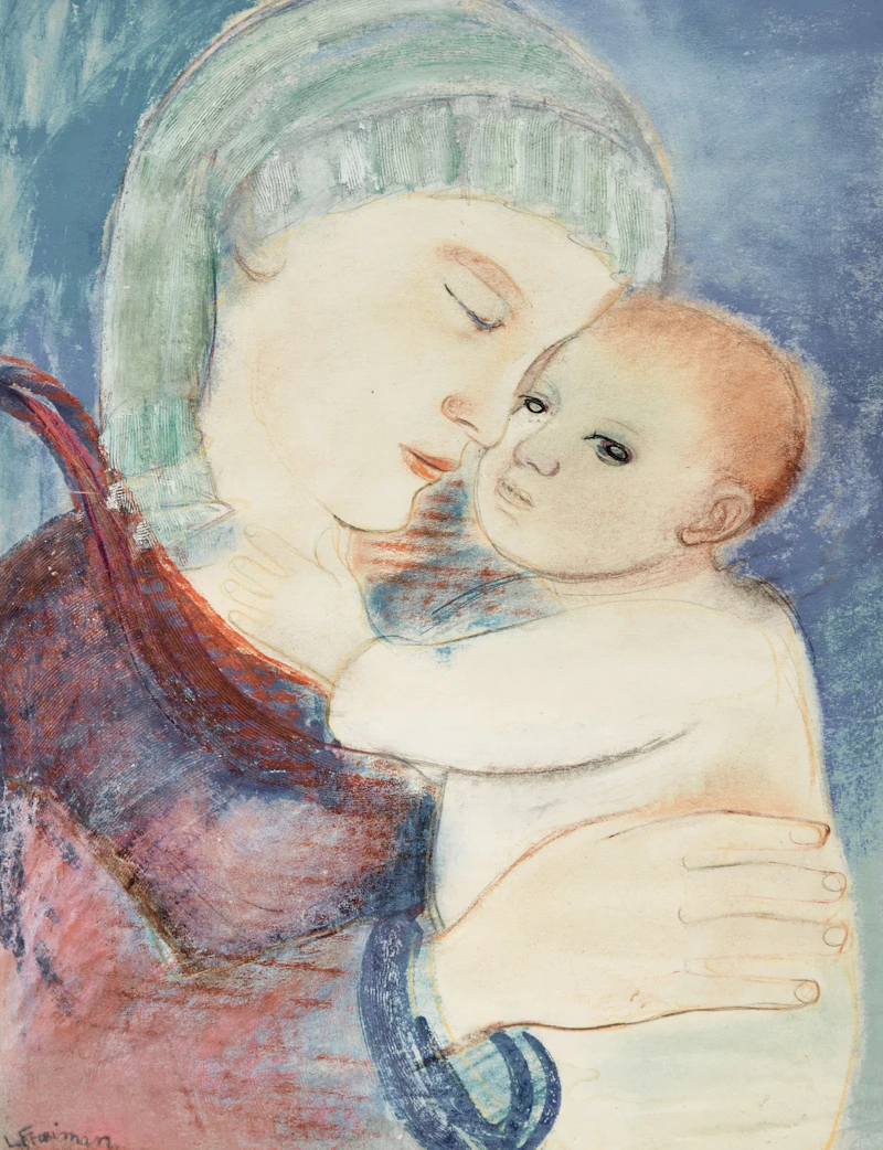 Mother and Child by Lillian Freiman
