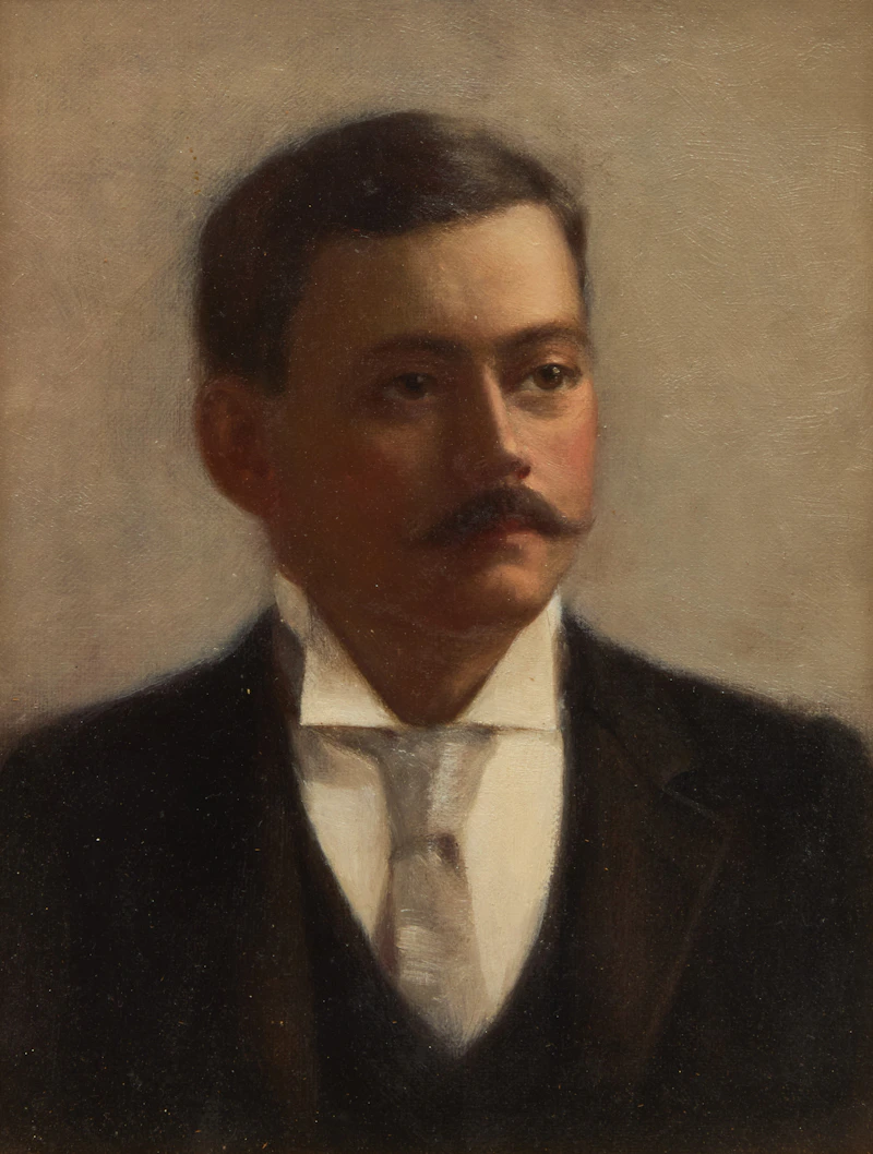 Portrait of a Young Theodore McGillivray by Florence Helena McGillivray