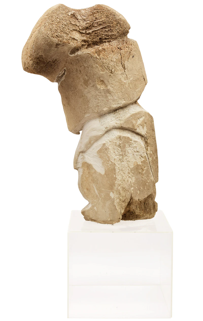 Unidentified Inuit Artist, Mother and Child, whalebone - view 4
