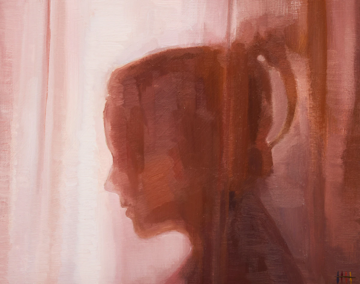 Heather Horton, Midwest Study, oil on board