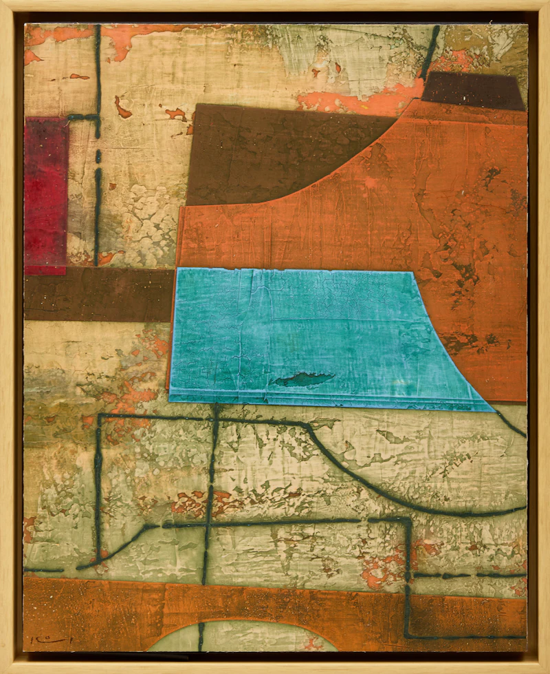 Orlin Mantchev, Untitled (Abundance Series), mixed media on board - view 2