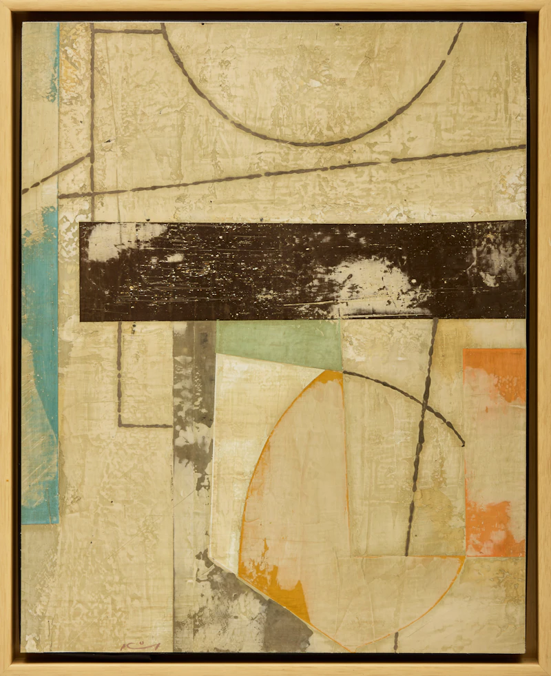 Orlin Mantchev, Untitled (Abundance Series), mixed media on board - view 2