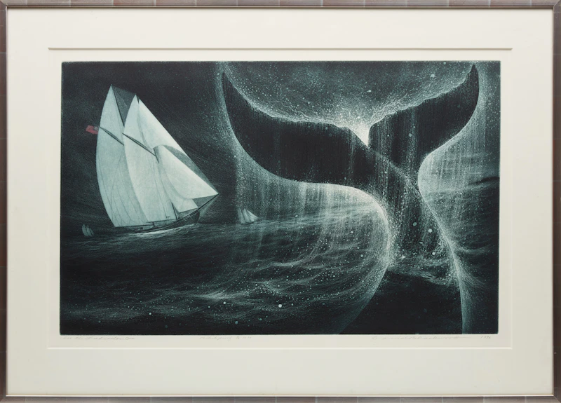 David Lloyd Blackwood, In the Labrador Sea, etching and aquatint, 1996 - view 2