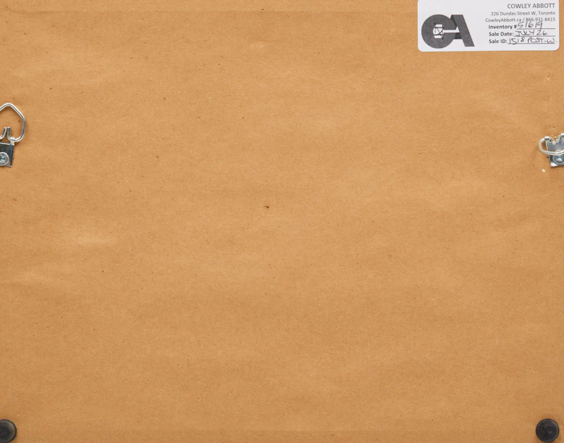 Clive D’Oliveira, Hollow Cube #3 (2), mixed media on paper, 1994 - view 3