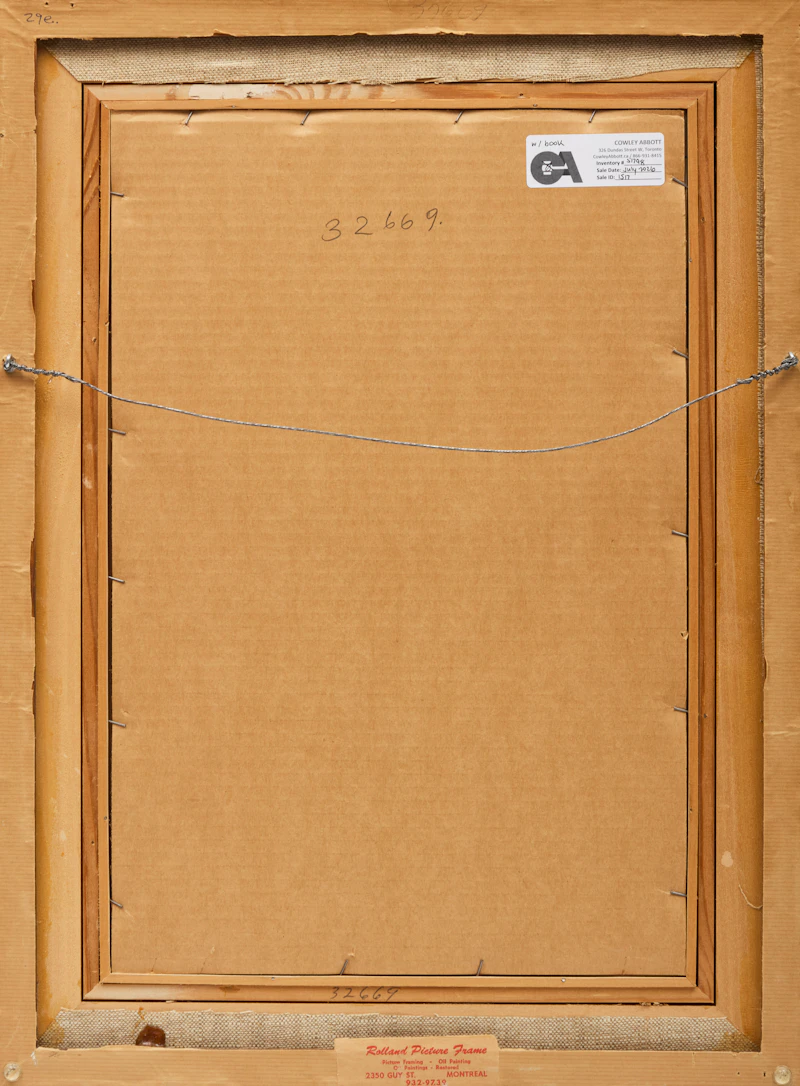 Thomas de Vany Forrestall, Tub in Shed (Study for "Hoffman's Farm"), mixed media on illustration board, 1964 - view 3