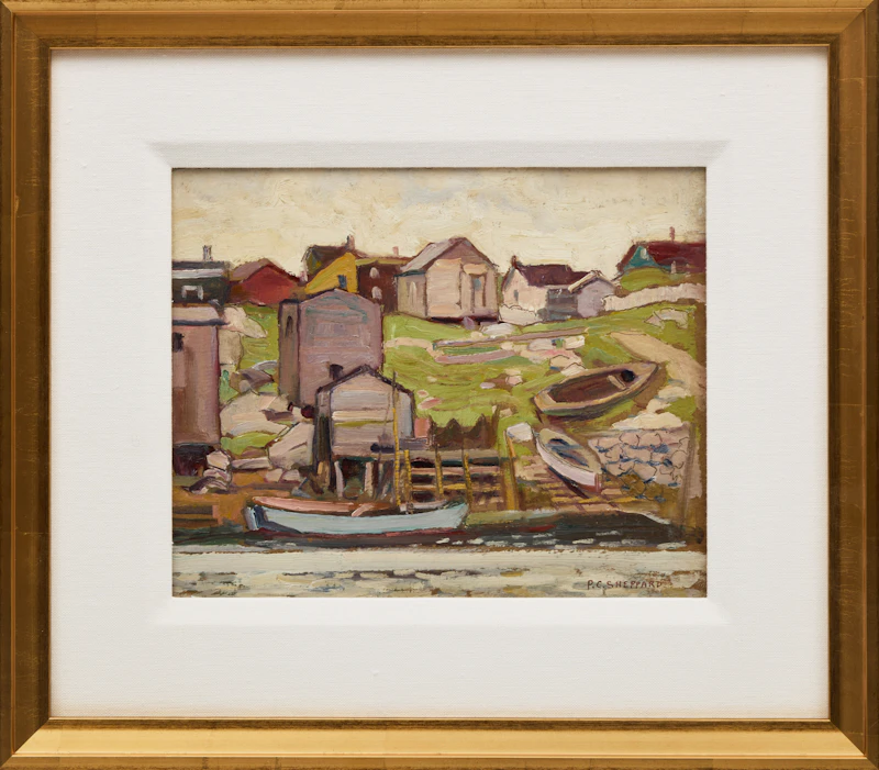 Peter Clapham Sheppard, Near Halifax, N.S., oil on board, 1934 - view 2