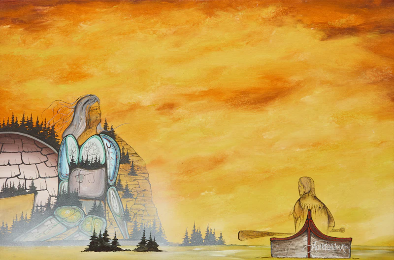 Untitled (Dreamer's Rock) by James Mishibinijima Simon