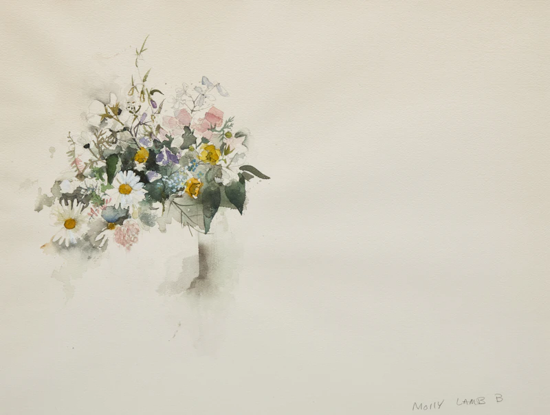 Bouquet of Flowers by Molly Lamb Bobak