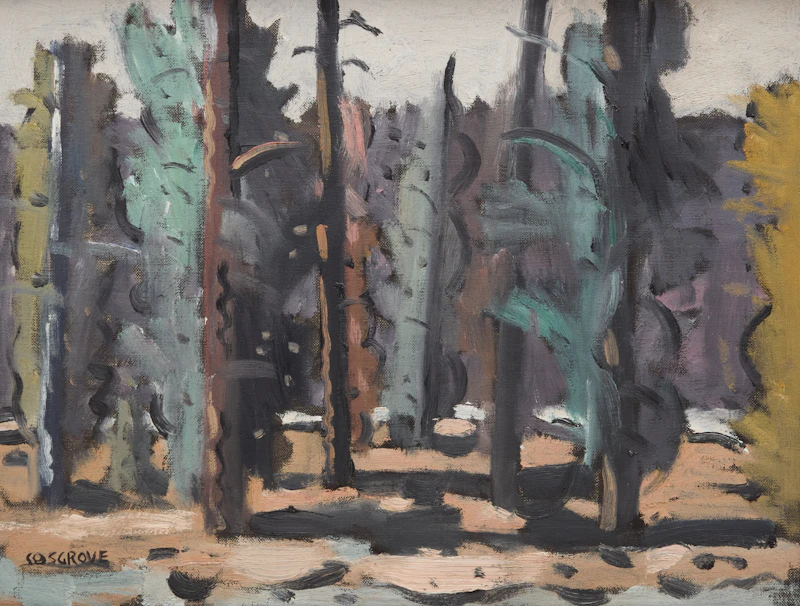 Stanley Morel Cosgrove, Morning, oil on canvas board - view 1
