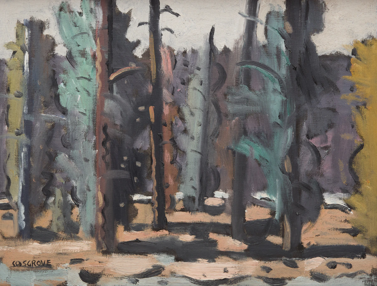 Stanley Morel Cosgrove, Morning, oil on canvas board